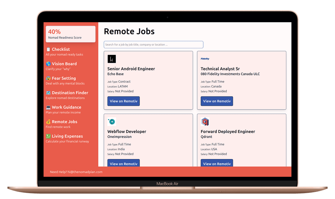 Remote Jobs Board illustration